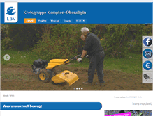 Tablet Screenshot of lbv-kempten-oberallgaeu.de